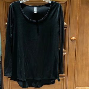 luLaroe black long sleeve